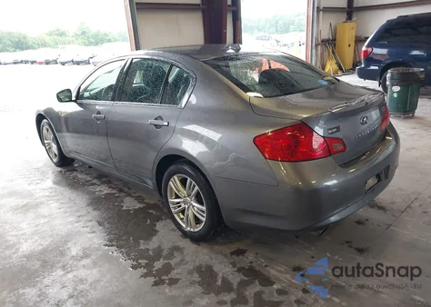 2011 Infiniti G25 из США, поврежденный, VIN JN1DV6ARXBM653288